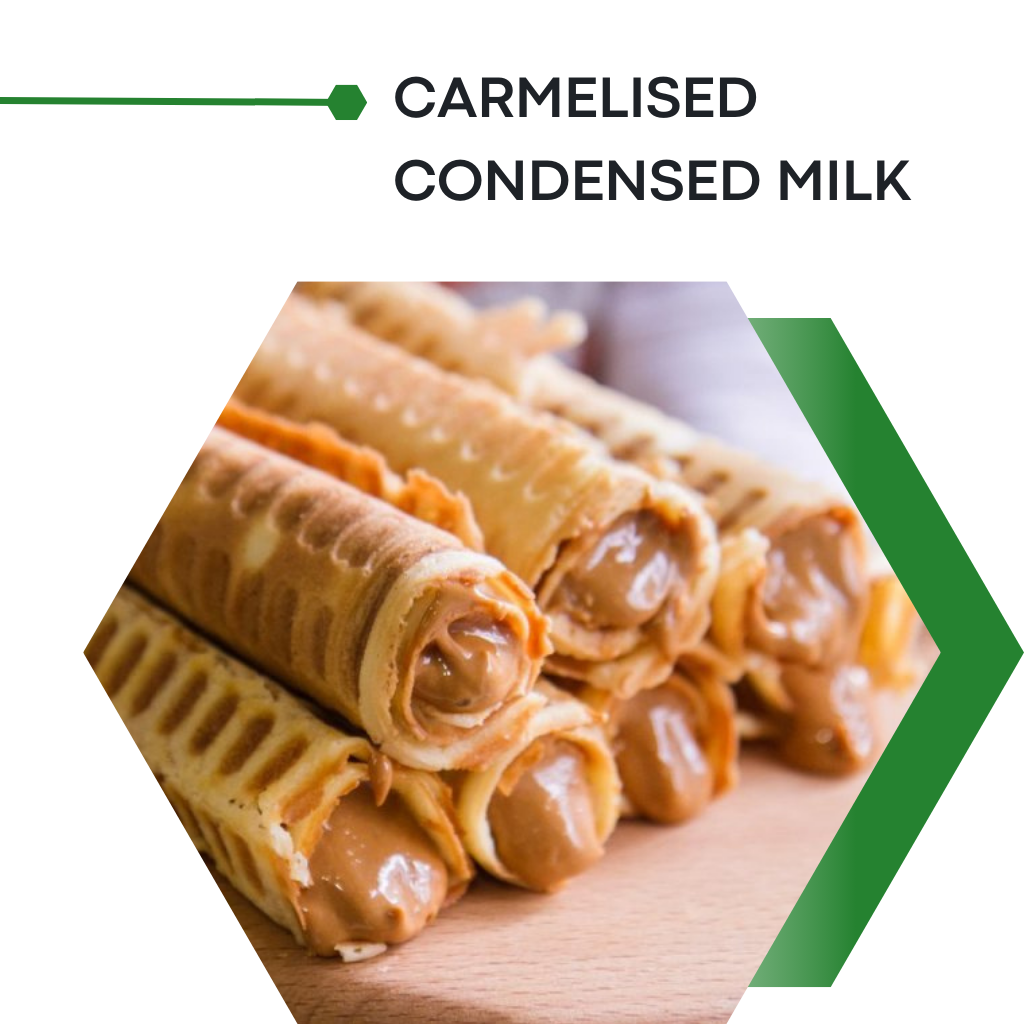 Caramelised condensed milk