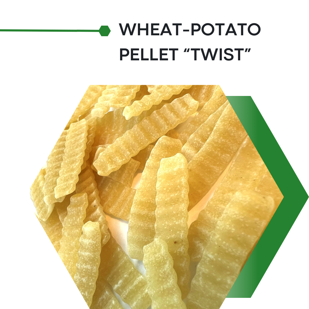 wheat-potato pellets